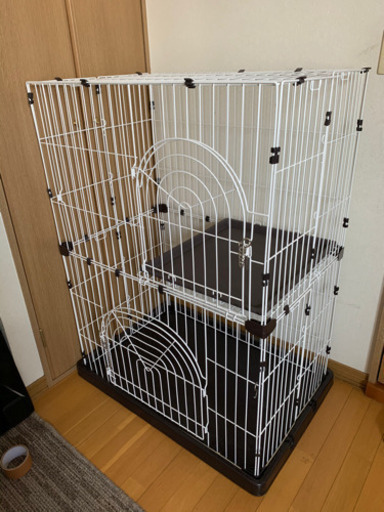 キャットケージ2段式！