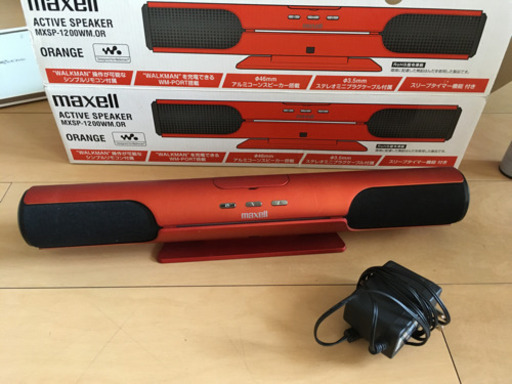 maxell WALKMAN スピーカー