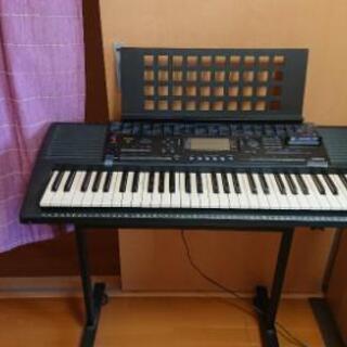 「終了」YAMAHAキーボード スタンド付きの画像