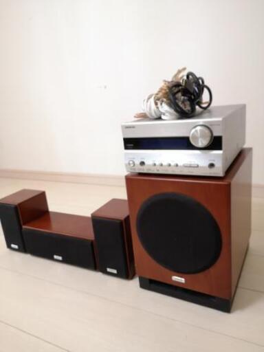 オンキョー　ONKYO　SA-205HD　アンプなど5点セット