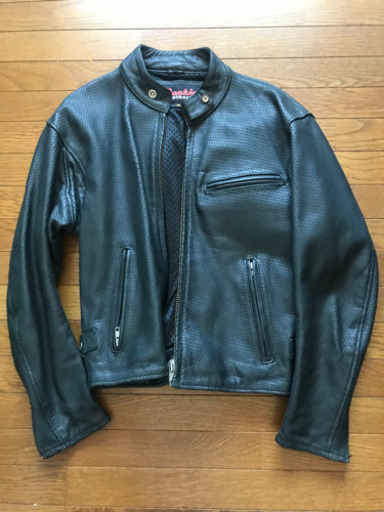 Rookie leather メッシュレザージャケット Mサイズ
