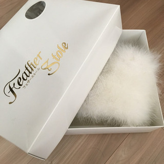 フェザー ファー 成人式 結婚式 写真撮影の画像