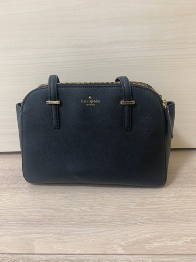 kate spade NEW YORK ハンドバッグ　レザー　黒