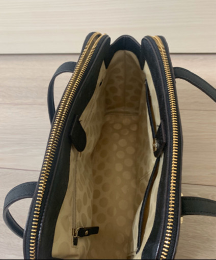 kate spade NEW YORK ハンドバッグ　レザー　黒