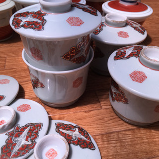 昭和初期 年代物 茶器、湯のみ、とっくりの画像