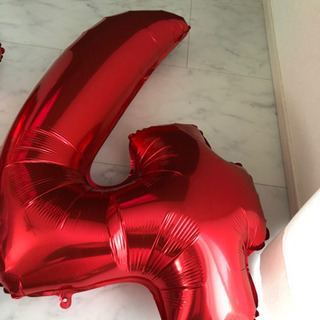 誕生日に使う風船の画像