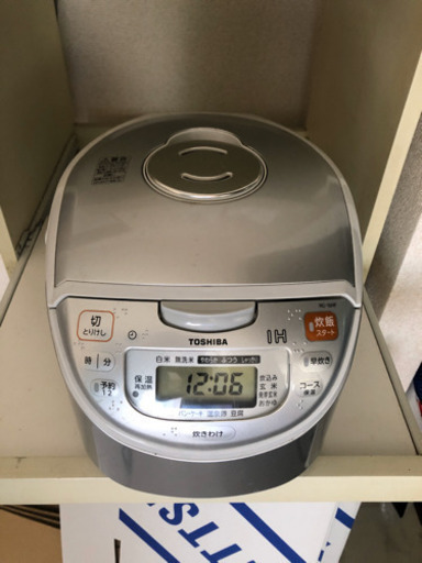 【受付終了しました】東芝の炊飯器取りに来てくれる方