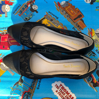☆新品☆ 黒　レース　パンプスの画像