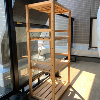 【取引中】シェルフ　60×120×40の画像