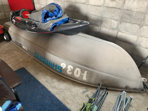 アルミボート バス釣り　vハル 12フィート エレキ　免許不要艇