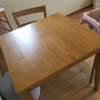 ダイニングテーブル75×75