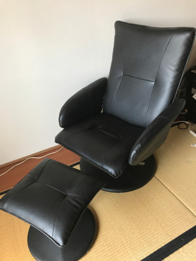 リクライニングチェア　オットマン付