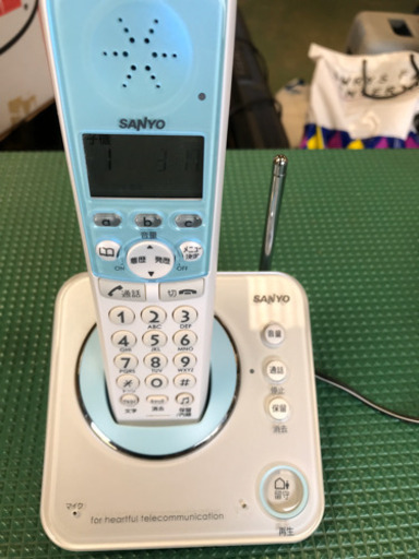 三洋電機 コードレス留守番電話機