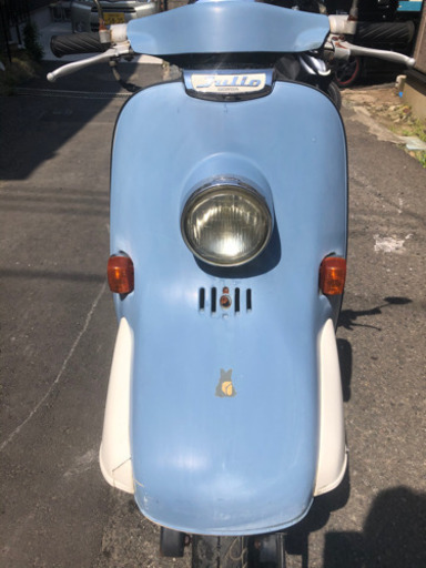 取り引き中。スティホームでバイクいじりはいかがですか？かわいいジョルノ！不動