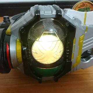 決まりました　仮面ライダーオ－ズ＆仮面ライダーバ－ス変身ベルト中古　取説ありの画像