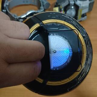 決まりました　仮面ライダーオ－ズ＆仮面ライダーバ－ス変身ベルト中古　取説ありの画像