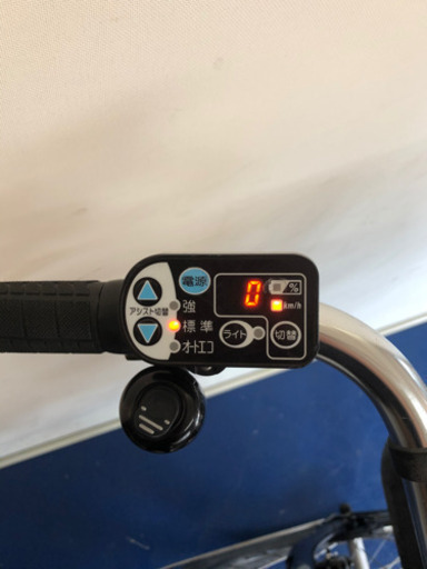 ブリヂストン ハイディー B 26インチ 8.1ah デジタル　電動自転車　電動アシスト　濃紺