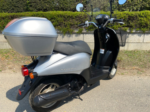 ☆トゥデイ高年式FIモデル☆AF67型☆イロイロ整備して快調です☆オプション付き☆低燃費インジェクション50cc原付スクーター☆
