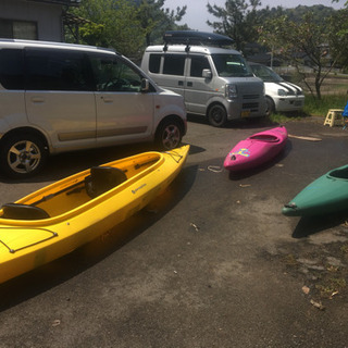 兵庫県豊岡市気比でレンタルカヤック！初心者でも安心☆無料駐車場あります☆車泊可の画像