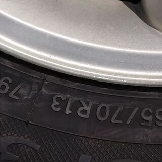 スズキ ラパン純正ホイール/165/70R13フルサイズタイヤの画像