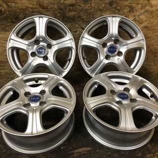 BS FEID 社外ホイール 14インチ 4本 5.5J4HPCD100+45 ポルテ モビリオ等 (VHE76) クレジットカード QR決済可能