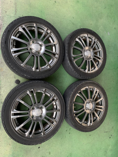 15インチ４.5Jオフセット+45PCD100 Advanti racing