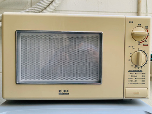取引完了　EUPA 電子レンジ TSK-8402A5 定格電源1150W 2005年製の中古品