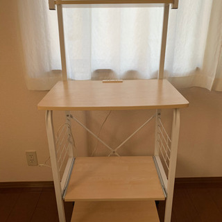 キッチンワゴン おしゃれ キッチン 収納 ボード レンジ台 キャ...