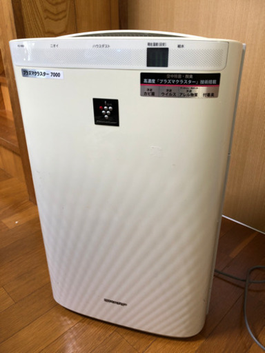 空気清浄機　SHARP 売れました
