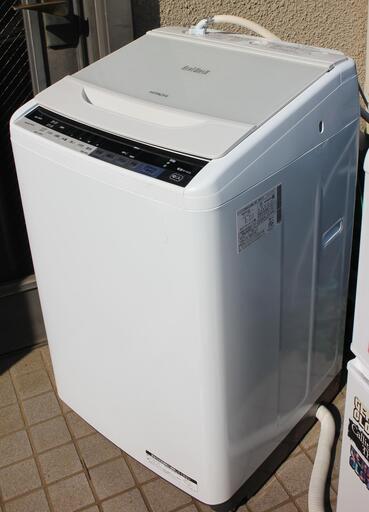 日立 洗濯機 8.0㎏ 2017年製 訳あり 宮前区