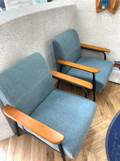 人気のデニムソファー