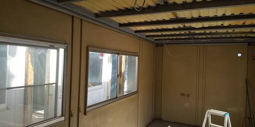 スーパーハウス。W5.5×D2.4×H2.4　約13.2㎡