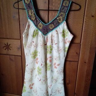 アジアン　ふんわり　短めチュニック