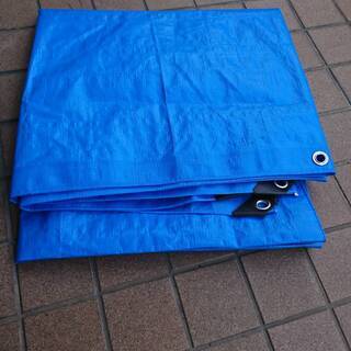 決まりました　ブルーシート　１７０ｃｍ×１７０ｃｍｃｍ