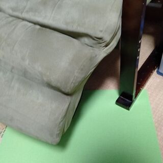 1人用肘掛ソファの画像