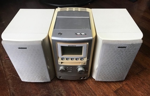 CD MD カセット　デッキ　ソニー
