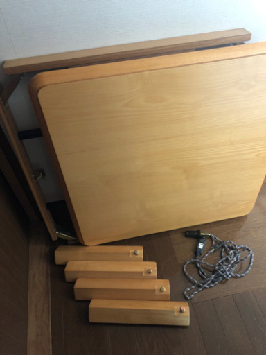 中古のコタツ、ローテブル