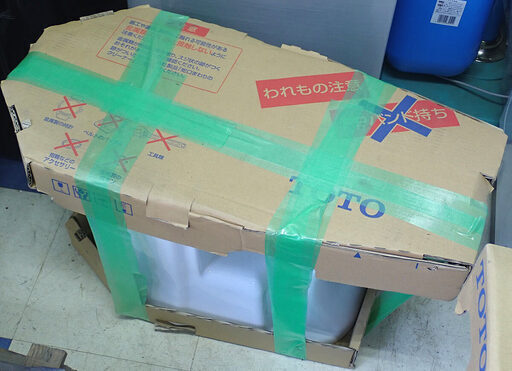 札幌 TOTO 便器 タンクセット CS215BPR SH215BAS #NW1 開封品 ほぼ未使用