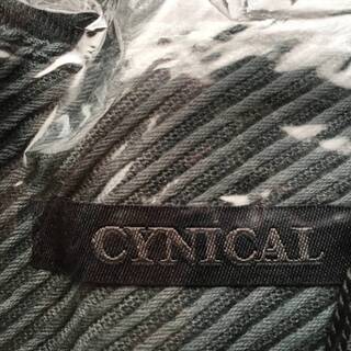 完売品！新品　ロング ベスト チュニック風 CYNICAL 綿100% 日本製グリーン メーカー希望小売価格 16,280円の画像
