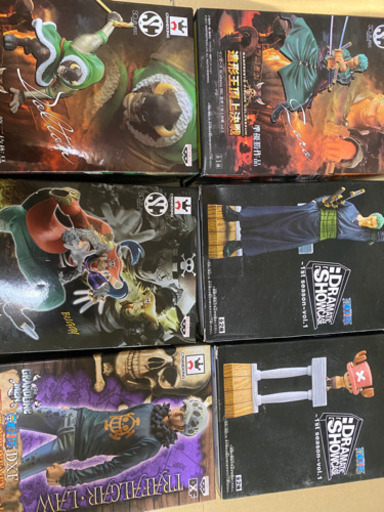 ワンピース　フィギュア6体セット