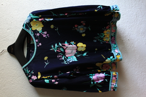 レオナール　LEONARD　カットソー　七分袖　サイズLL　綿100％