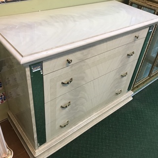 姫系 プリンセス系 ロココ調リビングチェスト