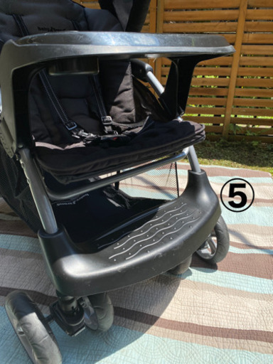 別売りOKにしました‼️【baby trend 】 sit N stand 2人乗りベビーカー＆カーシート