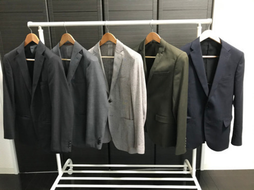 ビジネスセット【スーツ上下、ジャケット、ネクタイ、スラックス、鞄】