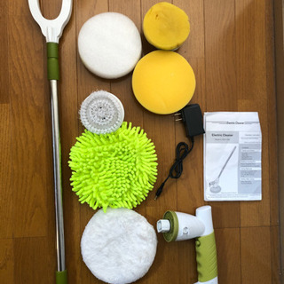 回転ブラシで楽々お掃除！高所もお任せ！の画像