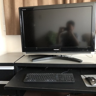 テレビ　TOSHIBA  REGZA　32型　リモコン・B-CA...