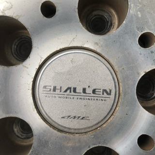 AME SHALLENアルミホイールセット アルミ ホイール 215/45/17の画像