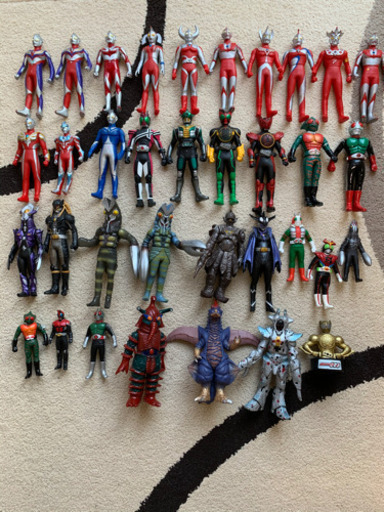 ⭐️ウルトラマン　仮面ライダー　フィギア35体　(^^)