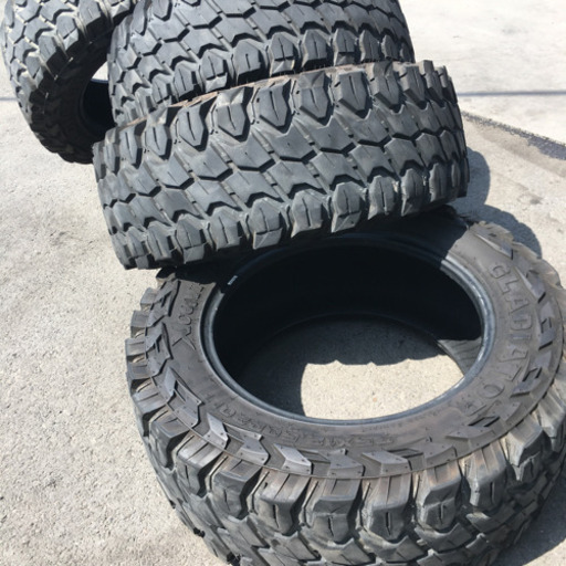 オフロードタイヤ　35x12.5 20 インチ　4本今外し