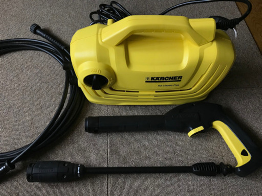 洗車などに高圧洗浄機　ケルヒャー美品